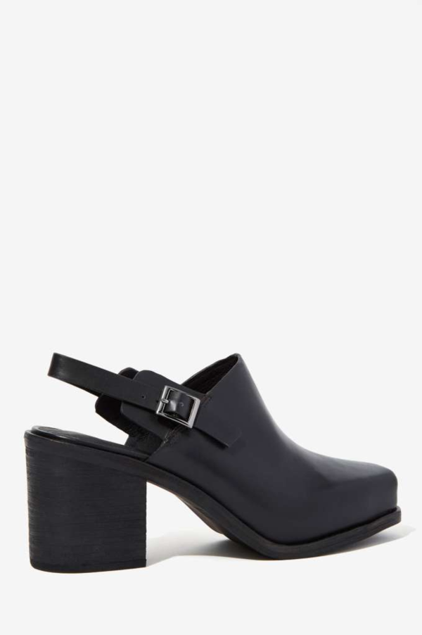 Intentionally Blank Black Honcho Slingback Intentionally Blank Black Honcho Slingback