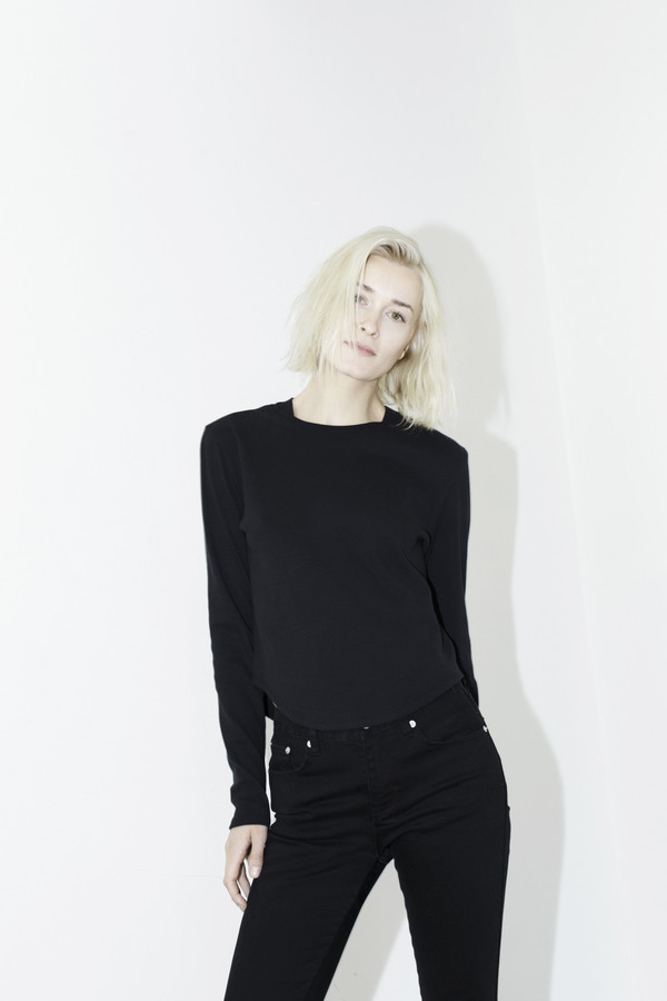 Black Long-sleeve Top Black Long-sleeve Top