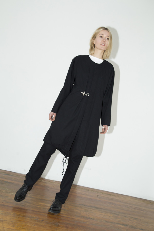 Assembly New York Black No Hood Parka Assembly New York Black No Hood Parka
