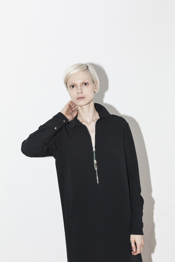C.F. Goldman Black Pocket Dress C.F. Goldman Black Pocket Dress