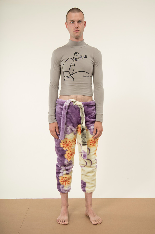 Men's Eckhaus Latta Blanket Sweatpants Men's Eckhaus Latta Blanket Sweatpants
