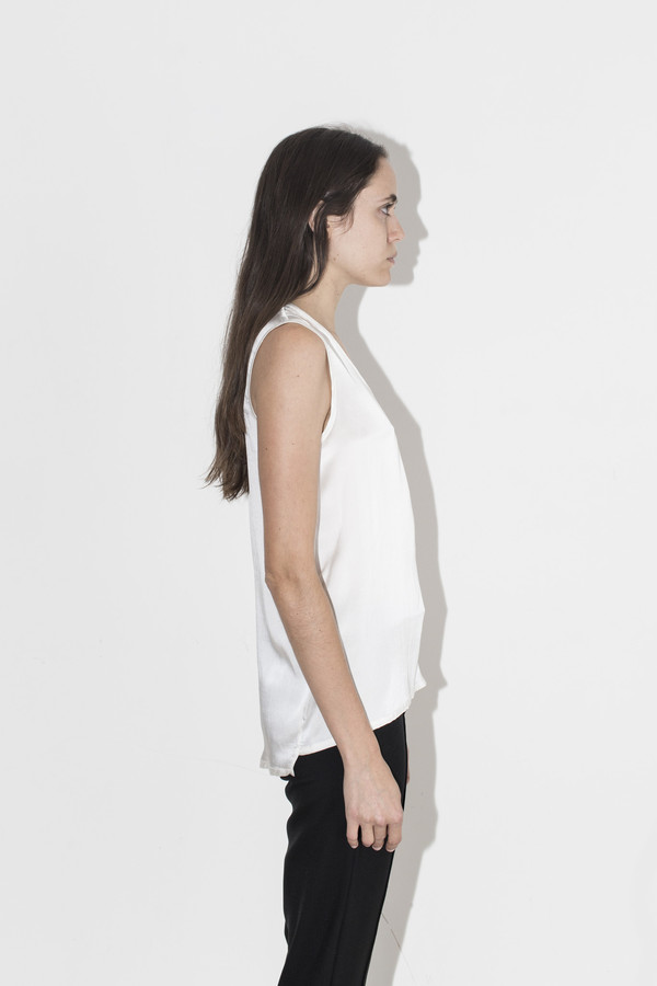 Kahle Ivory Muscle Tee Kahle Ivory Muscle Tee