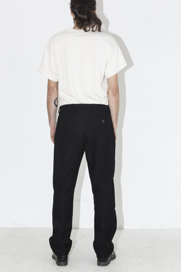 Men's Neuba Black Twill Trouser Men's Neuba Black Twill Trouser