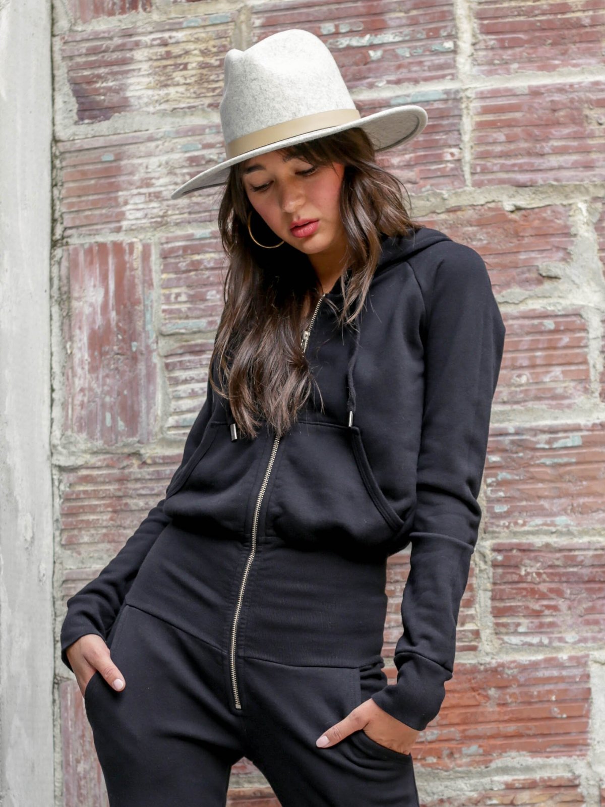 Lack of Color Women/'s The Mack Classic Luxe Fedora Light Stone-Wash Speckled...