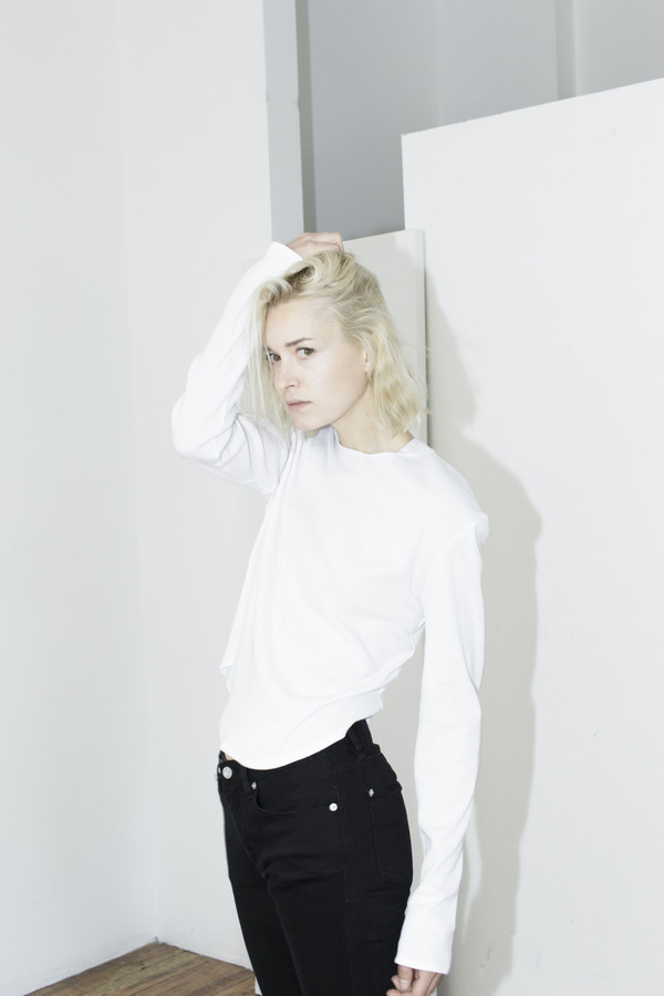 Assembly White Long-Sleeve Top Assembly White Long-Sleeve Top