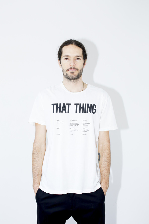 Unisex Gentlemen’s Bet White That Thing T-Shirt Unisex Gentlemen’s Bet White That Thing T-Shirt