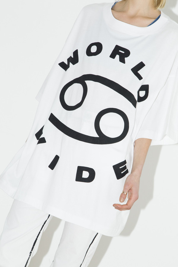 White World Wide Big Tee White World Wide Big Tee
