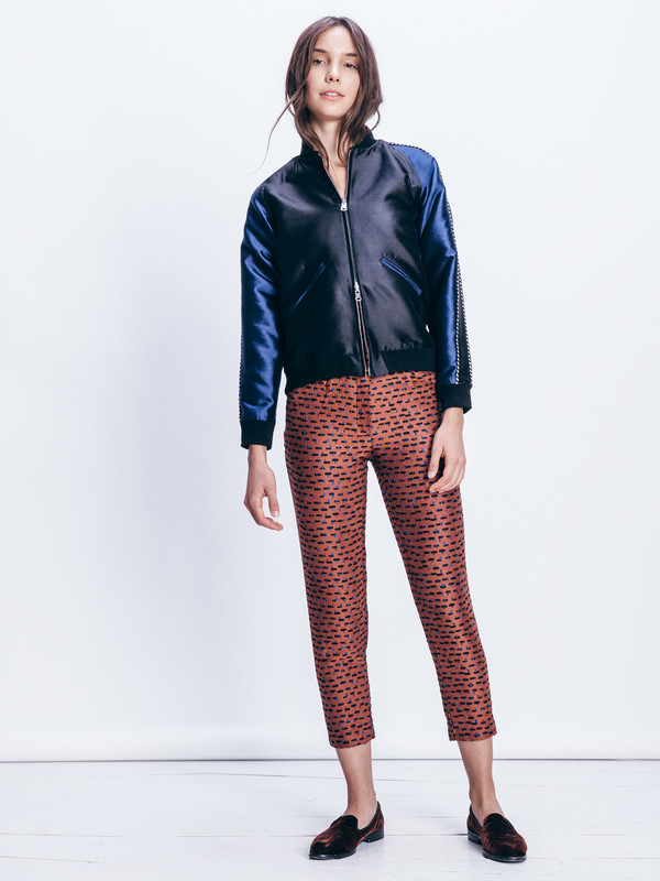 Nikki Chasin Captain Reversible Bomber Jacket Nikki Chasin Captain Reversible Bomber Jacket