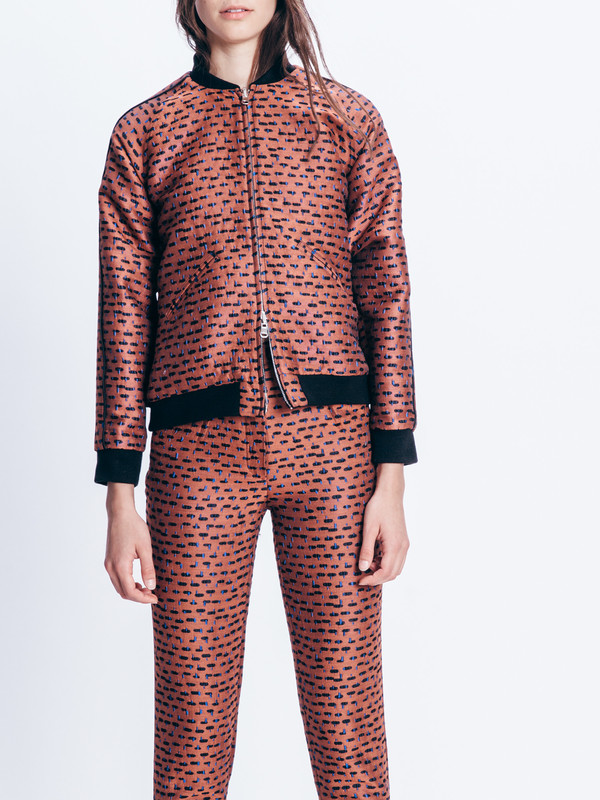 Nikki Chasin Captain Reversible Bomber Jacket Nikki Chasin Captain Reversible Bomber Jacket