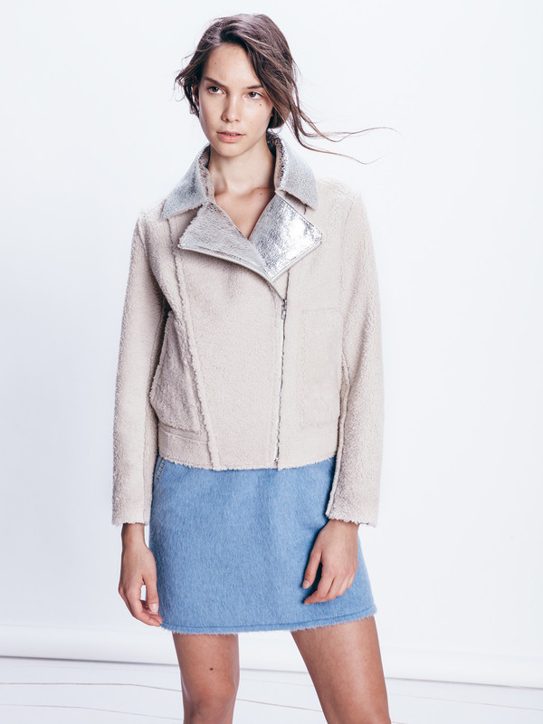Loeffler Randall REVERSIBLE MOTO JACKET Loeffler Randall REVERSIBLE MOTO JACKET