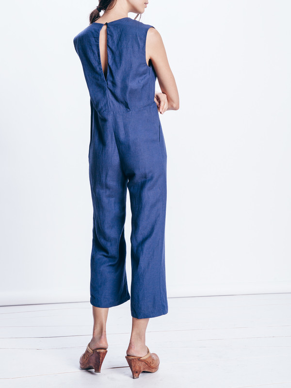 FIRST RITE WIDE CROP JUMPSUIT FIRST RITE WIDE CROP JUMPSUIT