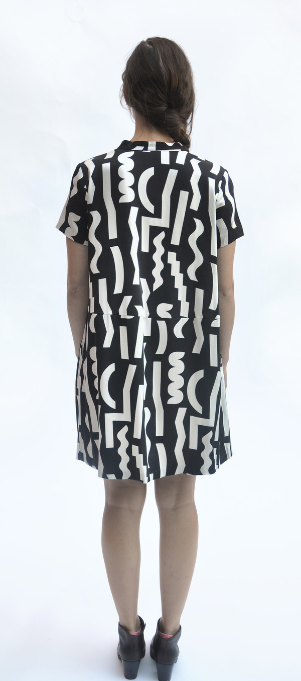 Dusen Dusen Black Slash Oversize Tee Dress Dusen Dusen Black Slash Oversize Tee Dress