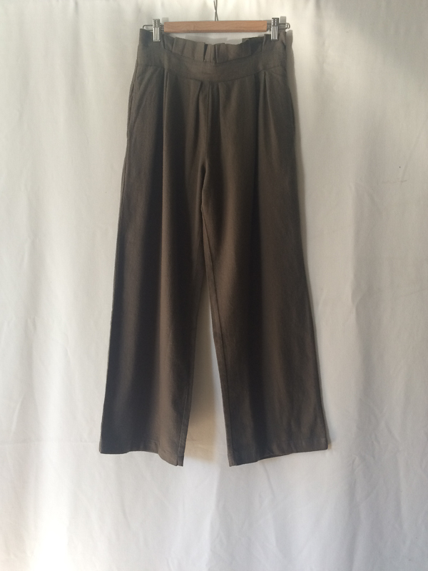 Black Crane Pleats Pant Black Crane Pleats Pant