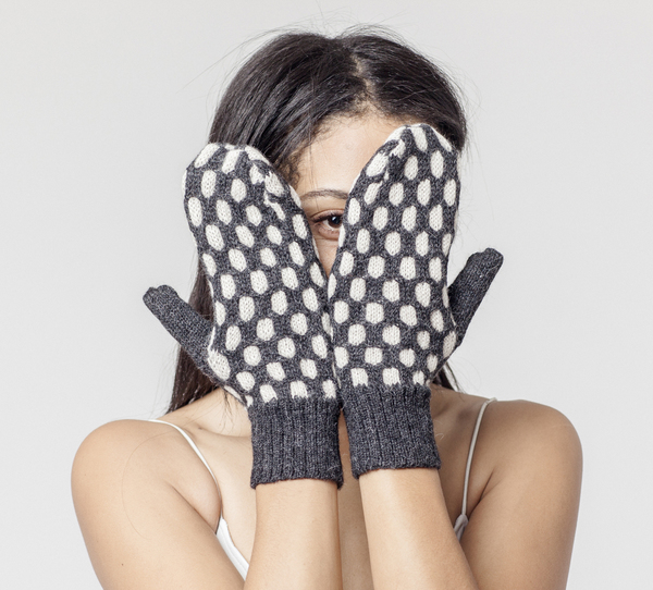 EXCLUSIVE: Study NY Honeycomb Mitten EXCLUSIVE: Study NY Honeycomb Mitten
