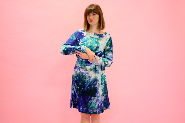 Osei Duro Aburi Dress | Green + Blue Osei Duro Aburi Dress | Green + Blue