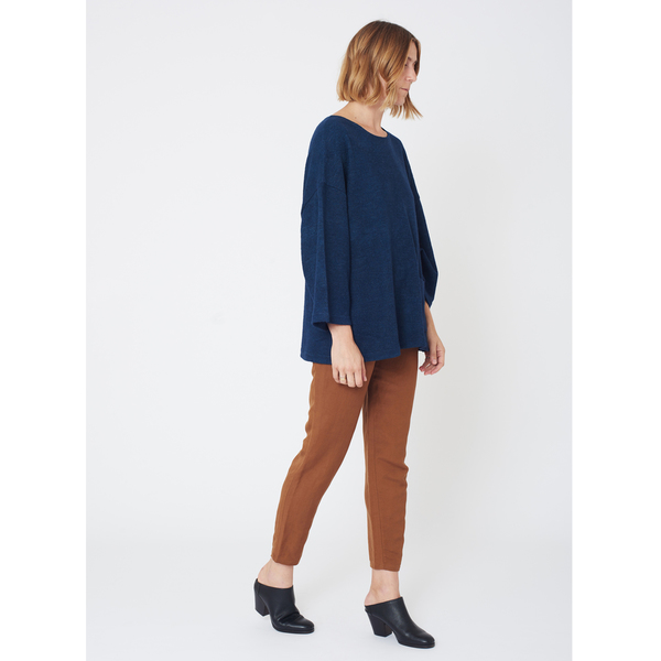 First Rite Box Sweater | Lapis First Rite Box Sweater | Lapis