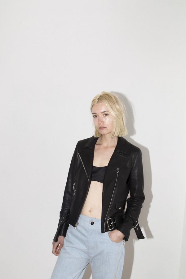 Sandy Liang Black Delancey Jacket Sandy Liang Black Delancey Jacket