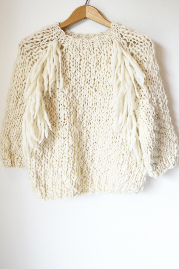 good night, day Kingston sweater | natural merino wool good night, day Kingston sweater | natural merino wool