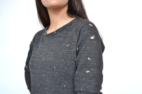 LNA Charcoal Beach Pullover LNA Charcoal Beach Pullover