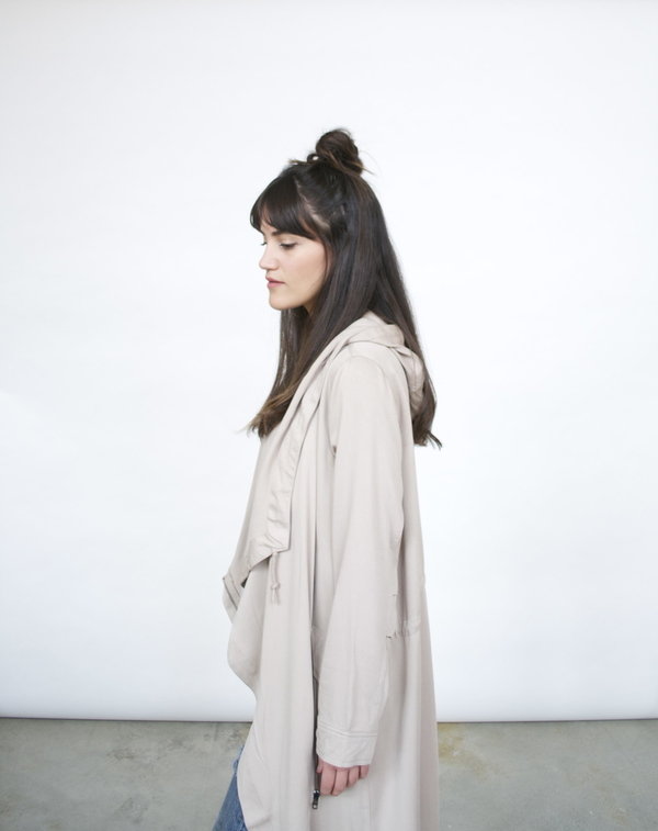 Lush Unstructured Trench Coat Lush Unstructured Trench Coat