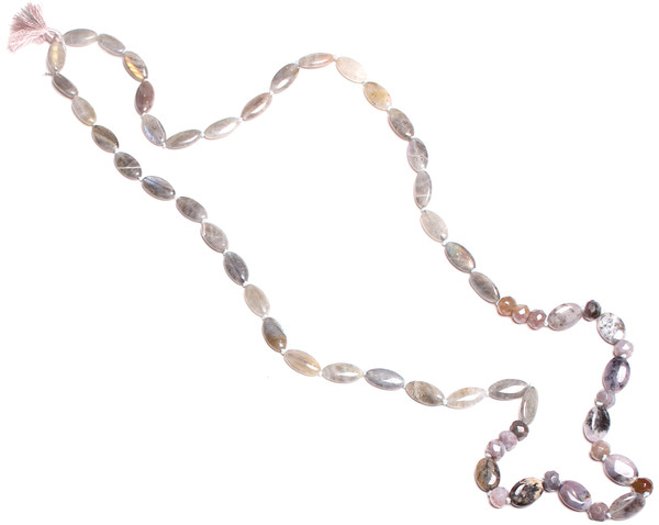 James and Jezebelle Labradorite and Agate Necklace James and Jezebelle Labradorite and Agate Necklace