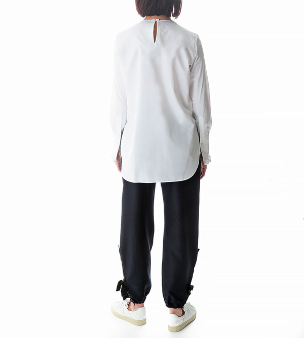 Ports 1961 Blouse with Pom Pom Cuff Ports 1961 Blouse with Pom Pom Cuff