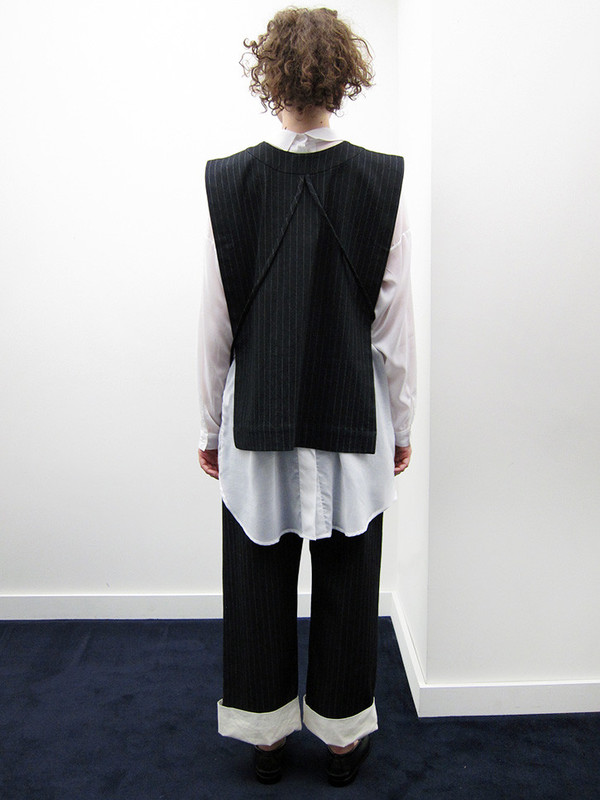 Rowena Sartin Apron Vest | Back Loop Rowena Sartin Apron Vest | Back Loop