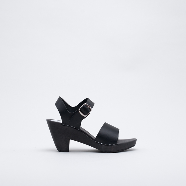 Rose High Heeled Clog Rose High Heeled Clog