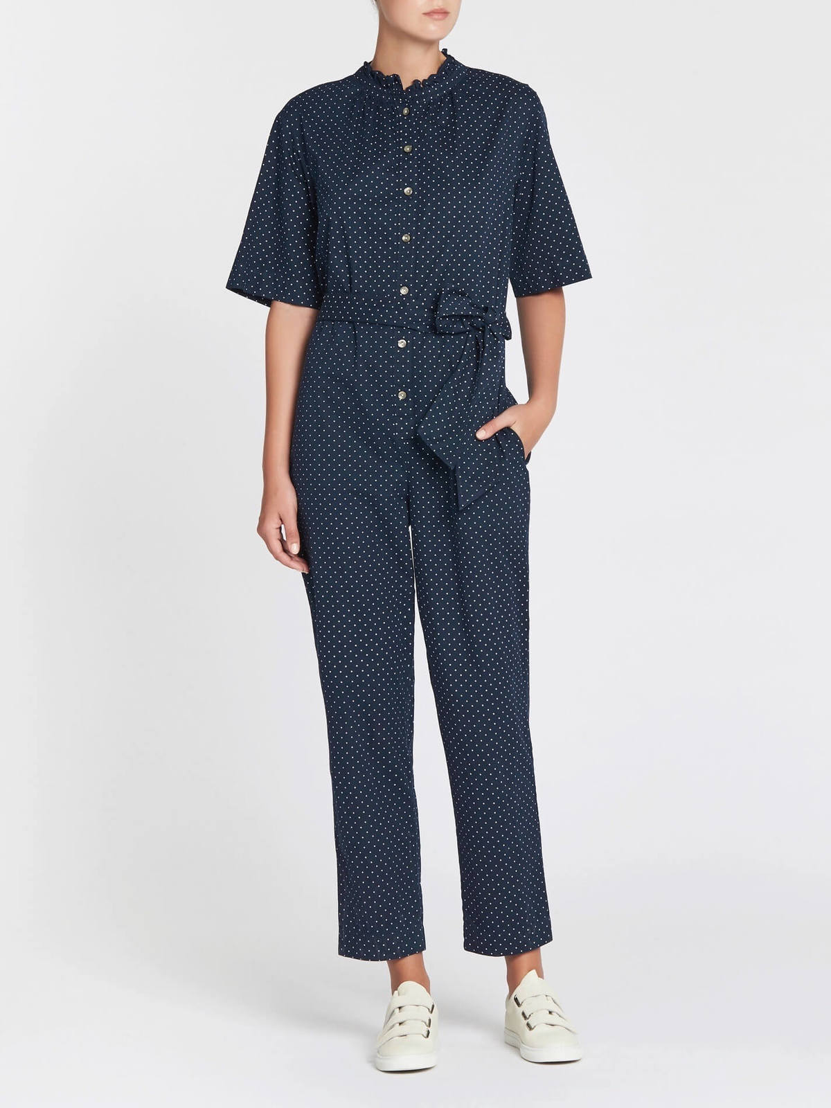 rebecca taylor plaid jumpsuit