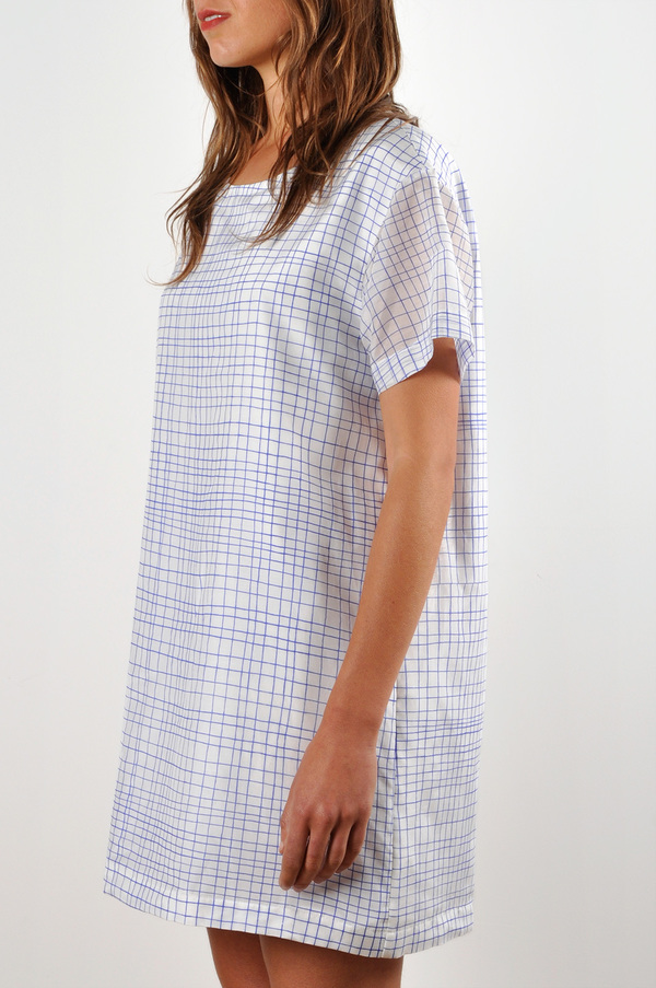 Waltz Drop Shoulder Printed T-shirt Dress Waltz Drop Shoulder Printed T-shirt Dress