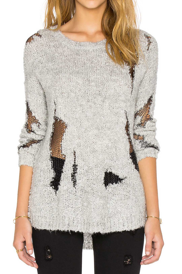 Generation Love Ezra Boucle Knit Generation Love Ezra Boucle Knit