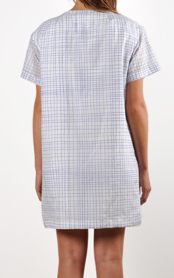 Waltz Drop Shoulder Printed T-shirt Dress Waltz Drop Shoulder Printed T-shirt Dress