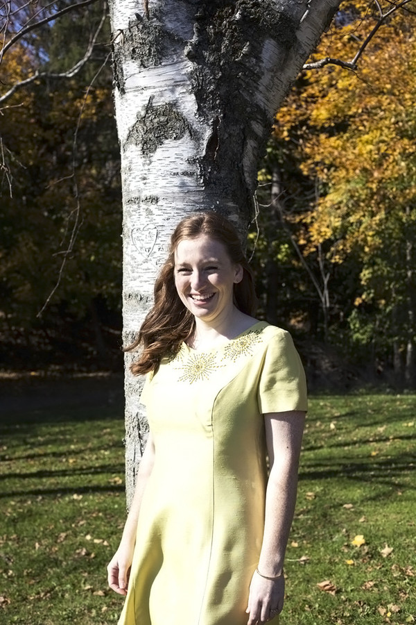 White Elephant Vintage Mod Yellow Sunburst Dress White Elephant Vintage Mod Yellow Sunburst Dress