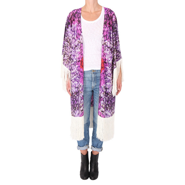 ATHENA PROCOPIOU A GIRL IN PURPARA SILK KIMONO ATHENA PROCOPIOU A GIRL IN PURPARA SILK KIMONO