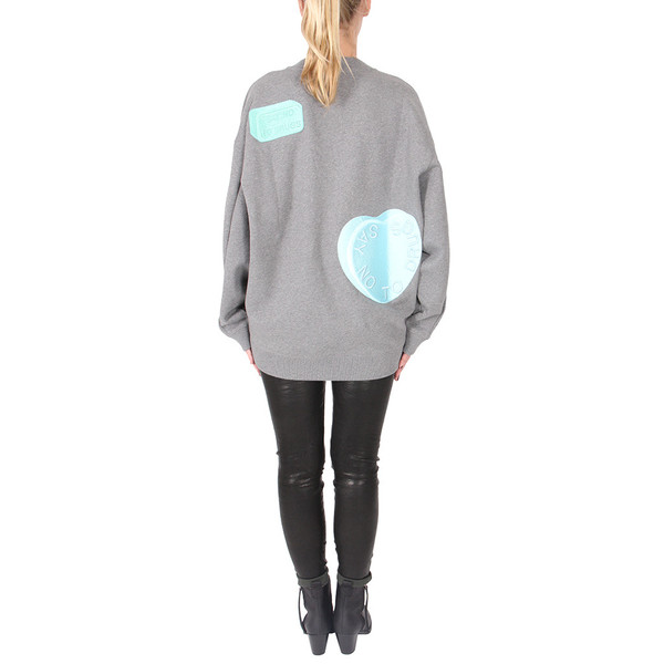 Acne Studios Beta All Over "Say no to Drugs" Sweatshirt Acne Studios Beta All Over "Say no to Drugs" Sweatshirt