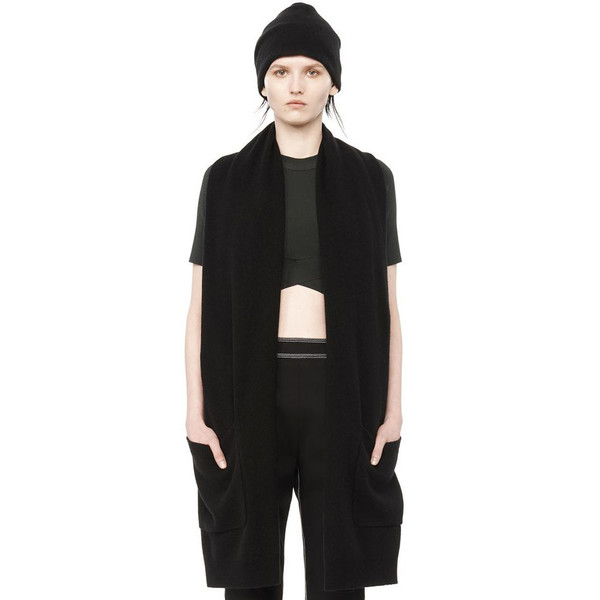T By Alexander Wang Cashwool Jersey Scarf T By Alexander Wang Cashwool Jersey Scarf