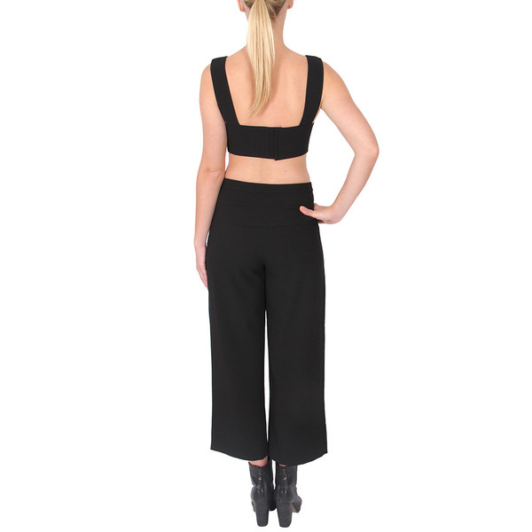 T by Alexander Wang Crepe Wide Leg Pant T by Alexander Wang Crepe Wide Leg Pant