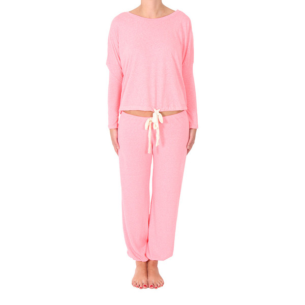 Eberjey Pink Heather Pajamas Eberjey Pink Heather Pajamas