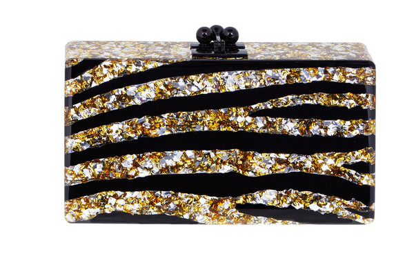 Edie Parker Jean Zebra Clutch Edie Parker Jean Zebra Clutch