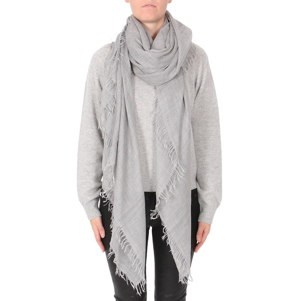 Faliero Sarti Enrica Scarf-Light Grey Faliero Sarti Enrica Scarf-Light Grey