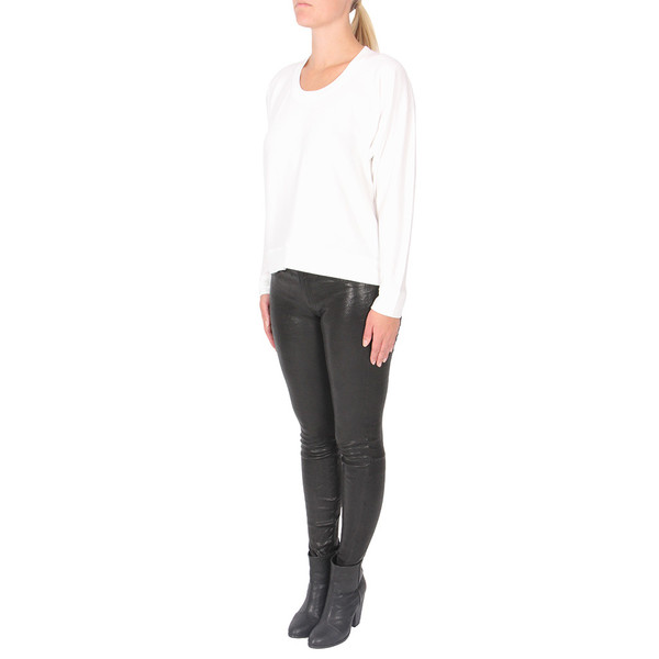 T By Alexander Wang French Terry Long Sleeve Top T By Alexander Wang French Terry Long Sleeve Top