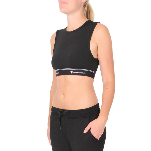 T By Alexander Wang Lux Ponte Open Back Bra T By Alexander Wang Lux Ponte Open Back Bra