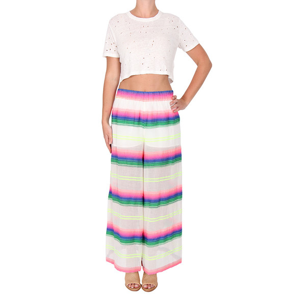 Mara Hoffman Rainbow Stripe Beach Pants Mara Hoffman Rainbow Stripe Beach Pants
