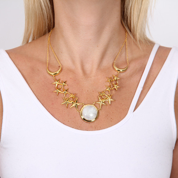 Pamela Love Moon Age Dream Necklace Pamela Love Moon Age Dream Necklace
