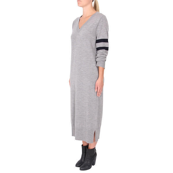T By Alexander Wang Rugby Stripe Column Dress T By Alexander Wang Rugby Stripe Column Dress