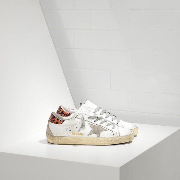 Golden Goose Superstar in Leather with Suede Star Golden Goose Superstar in Leather with Suede Star