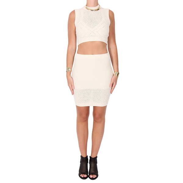T by Alexander Wang Intarsia Knit Skirt T by Alexander Wang Intarsia Knit Skirt