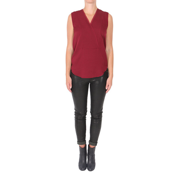 Theory Teneah Modern Georgette Blouse Theory Teneah Modern Georgette Blouse