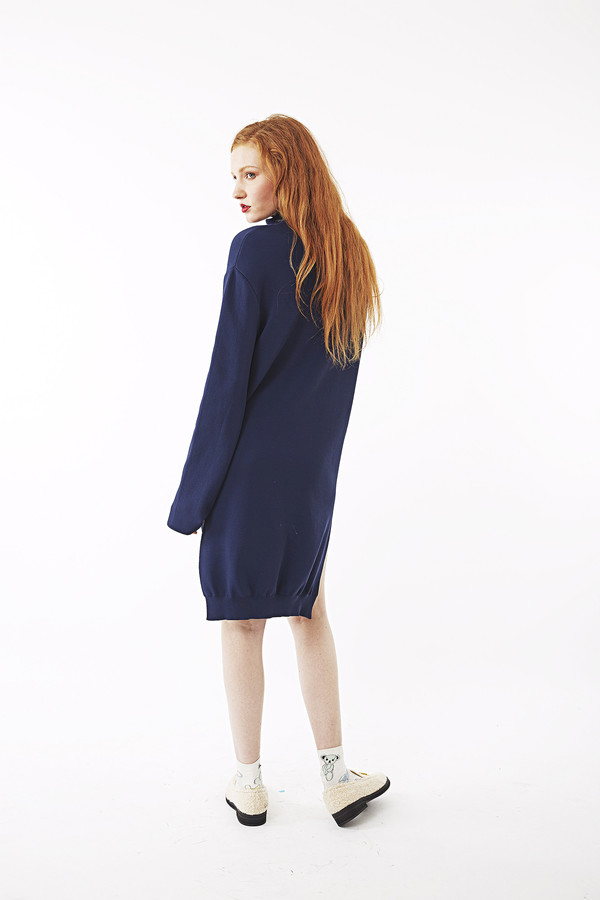 Nanushka Gisl High Neck Sweater Dress Nanushka Gisl High Neck Sweater Dress