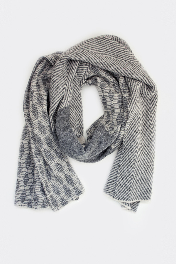 Micaela Greg Grey Dune Scarf Micaela Greg Grey Dune Scarf